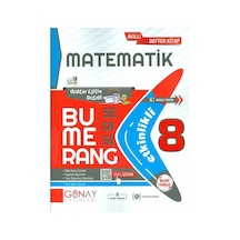 8. Sınıf Matematik Etkinlikli Bumerang Serisi Günay Yayınları