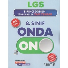 Tammat Yayıncılık 8. Sınıf Lgs 1. Dönem Onda On Tüm Dersler Tam Tekrar
