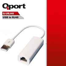 Qport Q-Urj45 Usb2.0 = Rj45 10/100Mbps Çevirici Adaptör