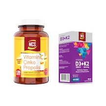 Ncs Vitamin C Çinko Propolis 120 Tablet Vitamin D Ncs Vitamin D3