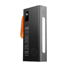 Rowi 10000 Mah Powerbank Cep Boy , Dijital Led Göstergeli Taşınabilir Şarj Cihazı, Type-c & Micro Usb Giriş, Çift Usb Çıkış, Li-polimer Batarya, İphone Ve Android Uyumlu Siyah, 20.000 Mah Diğer