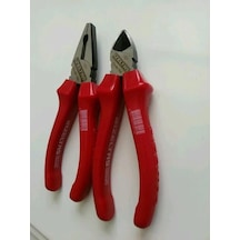 Izeltaş Kombine Pense 180 Mm Ve 180Mm Yankeski Ikili Set