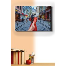 Webstyle Sayılarla Boyama Seti Kasnaklı Galata'da Gezinti 40 X 50 Cm