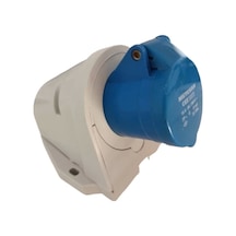 Metesan Cee Norm 3x16a Ip44 Duvar Prizi Eğik Gövde Vida Bağlantılı