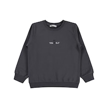 Civil Girls 10-13 Yaş Sweatshirt - Gri Antrasit