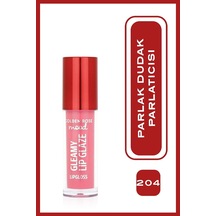 Mood Gleamy Lip Glaze Lipgloss No:204 Baby Pink - Renkli Dudak Parlatıcısı