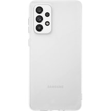 Samsung Galaxy Uyumlu A73 1mm Silikon Şeffaf Kapak