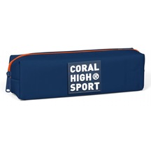 Coral High Sport Tek Bölmeli Lacivert Kalemlik