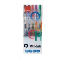 Dong A 5 Renk Q-knock 04 Mm Jel Kalem Seti