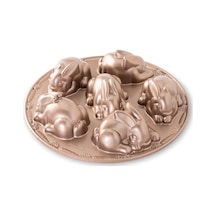 Nordicware Minik Tavşanlar Kek Kalıbı Renkli