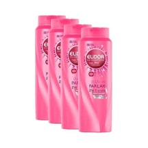 Elidor Parlak ve Güçlü Saçlar için Şampuan 4 x 650 ML