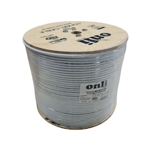 Onli Rg6U6 Beyaz Anten Kablosu 500 Metre 80 Tel