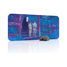 Spirited Away Kaymaz Dikişli Kauçuk Oyuncu Mousepad V2 - 70x30 Xl Gaming Mouse Pad Fare Altlığı