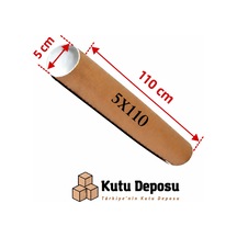 5x110 Cm Kapaklı Silindir Postüp Rulo Gönderi Kutusu 1 Adet