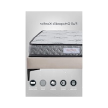 90 X 190 Cm Ölçülerinde Ultra Full Ortopedik Royal Sünger Yatak, Rahat Uyku İçin İdeal