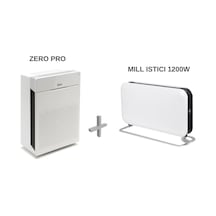 Winix Zero Pro Hava Temizleme Cihazı ve Mill Portatif Akıllı Isıtıcı 1200W-WiFi Bağlantılı Winix Zero Pro Hava Temizleme Cihazı ve Mill Portatif Akıllı Isıtıcı 1200W-WiFi Bağlantılı