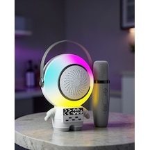 Kablosuz Karaoke Mikrofon Seti 2 Adet + Bluetooth Speaker Model: 0