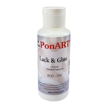 Ponart Lack&Glue Su Bazlı Vernik & Yapıştırıcı