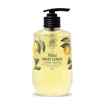 Rebul Sweet Lemon Sıvı Sabun Unisex 500 Ml - 5 Adet Tarı Beyaz