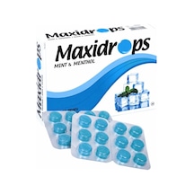 Maxidrops Pastıl  Nane Ve  Mentol 24'Lü