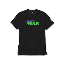 She Hulk Logo Siyah Tişört Siyah