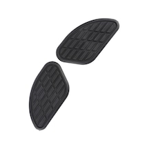 Reedark Motosiklet Universal Klasik Tank Koruma Paspası Çift Set Gri - Kauçuk Malzeme, Çizikten Koruma, Knee Fit Tasarım