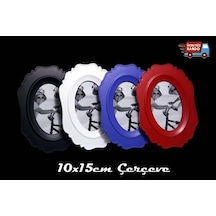 10×15 Oval Desenli Dikey Çerçeve (1 Adet)