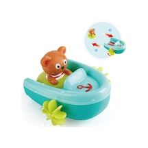 Kurmalı Yüzen Ayıcık Banyo Oyuncak Seti Bebek Ve Çocuk Küvet Ve Duş Oyuncağı