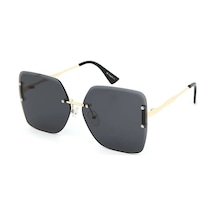 Di Caprio Dc1841black Siyah Gold Kesme Cam Kadın Güneş Gözlüğü