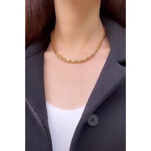 Gold Renk Zincir Kolye Gold