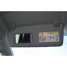 Araç 2 Adet Airbag Güneşlik Aynası Yanı Sticker