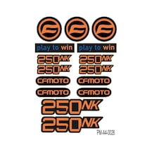 250 Nk Uyumlu A4 Çoklu Sticker Seti 02 Diğer