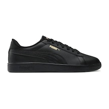 390987-10 Puma Puma Smash 3.0 L Unisex Spor Ayakkabı Black-gold-black Siyah