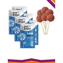 Lollipops Tavuk Ciğeri Yabanmersini 6'lı Kedi Köpek Ödül Lolipopu