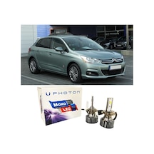 Citroen C4 Led Xenon Uzun Far Ampulü H1 Mono Yeni Seri Beyaz 2004-2012