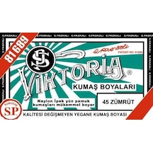 45 Zümrüt Renk Kumaş Boyası Viktoria