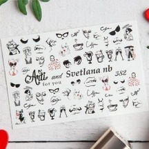 Stiker Arti 382 Beyaz