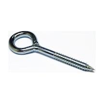 Hobi Mobilya Tasarımı İçin 50adet 8x190mm Kaynaklı Halkalı Vida Seti Renkli