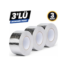 Piton Alüminyum Folyo Bant Takviyeli 45 Mm X 20 Mt İzolasyon Tamir Ve Sızdırmazlık Bandı