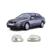 Seat Toledo Uyumlu 1999-2005 Krom Ayna Kapağı 2 Parça Paslanmaz Çelik