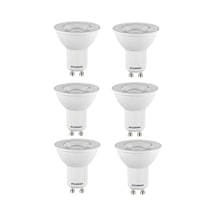 Sylvania 6 Adet 4 2w Gu10 Led Ampul Çanak Ampul Günışığı 3000 Kelvin