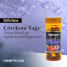 Aksu Vital - Shiffa Home Çörekotu Yaği Softjel- 1000 Mg