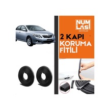 Toyota Corolla 2007-2013 İki Kapı Koruma Fitili Siyah Renk Numlas-a Kalite-nm2835