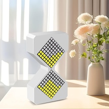 Hymark Modern Dijital Kum Saati Zamanlayıcı 1-30 Dk Şarjlı Pil Dekoratif Led Elektronik Saat Diğer
