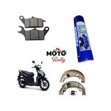 Honda Dio 110 Fren Balata Takımı Ön Ve Arka Ve Balata Sprey