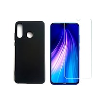 Huawei P30 Lite Slikon Kılıf Ve Cam Ekran Koruyucu