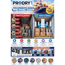 Prodry 1 Konteyner Nem Alıcı Aktif Kil Askılı Rutubet Giderici, Nem Tutucu, Yoğuşma Ve Korozyon Önleyici 5 Pa Diğer