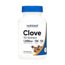 Nutricost Clove 10:1 Extract Capsules 1000 Mg 120 Caps.