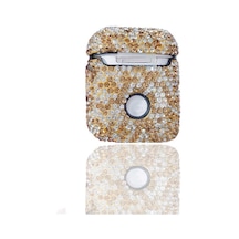 Noktaks - Airpods Uyumlu Airpods - Kılıf Diamond Silikon Kılıf - No3