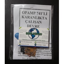 Opamp 741'Li Karanlıkta Çalışan Devre